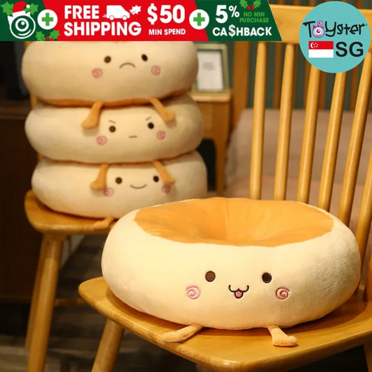 Soft Cushion Round Hole Bread-Shaped