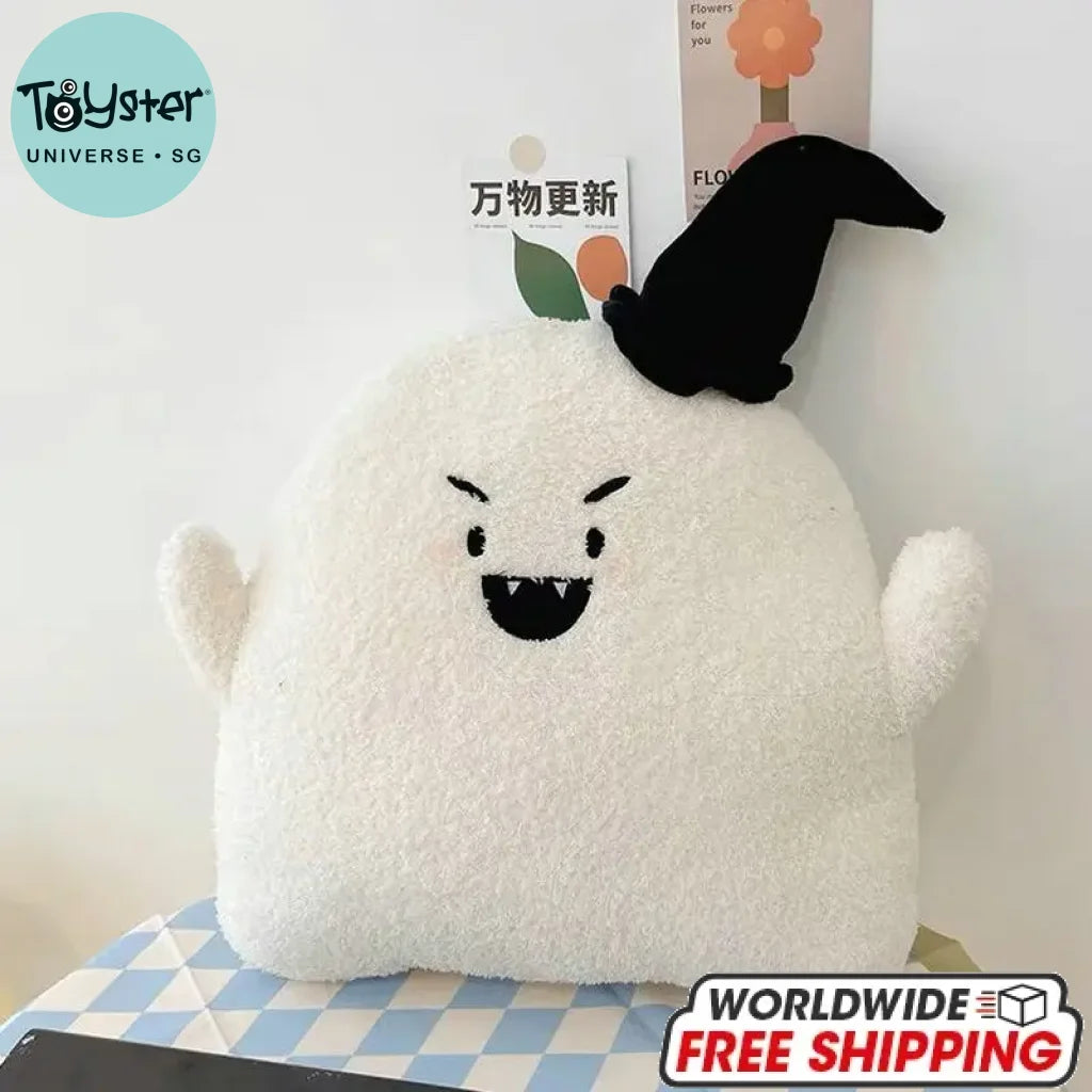 Soft Ghost Throw Pillow Plush Toy Witch