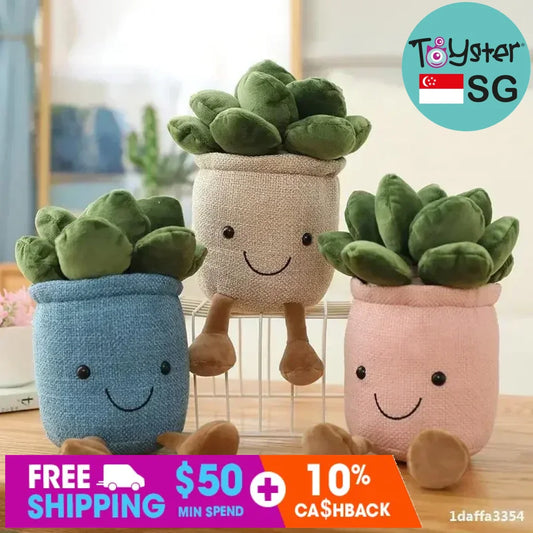 Soft Potted Plants Stuffed Toy