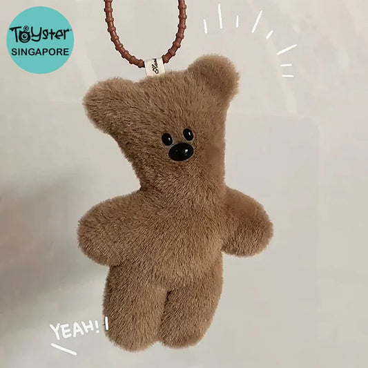 Soft Teddy Bear Keychain Pendant