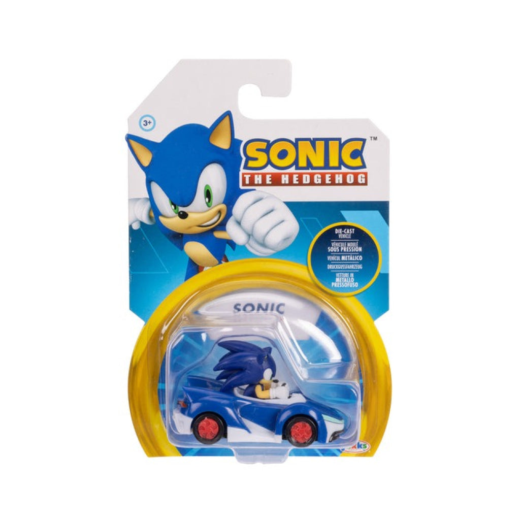 Sonic 1:64 Diecast Vehicle W8 - SONIC - Sonic