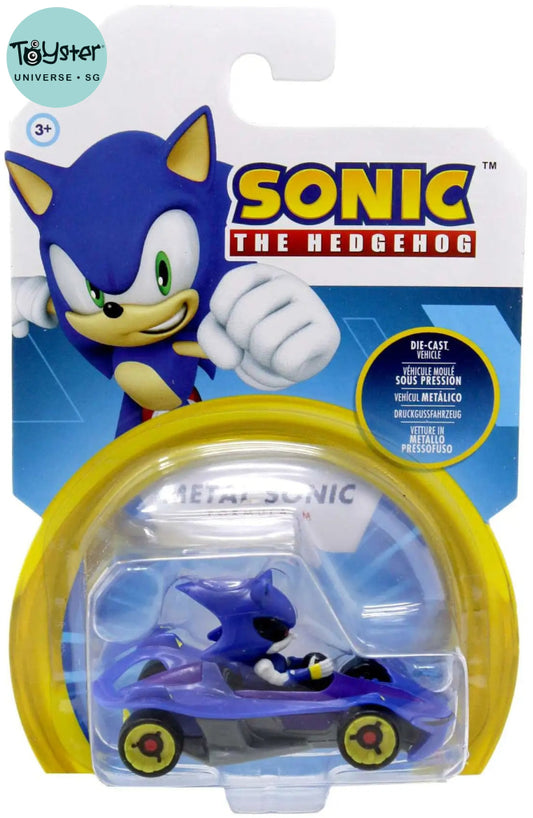 Sonic 1:64 Diecast Vehicle W9 - Metal Sonic - Sonic
