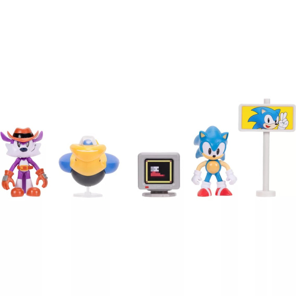 Sonic The Hedgehog 2.5’’ Diorama Playset - Super Stars - Sonic