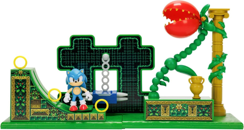 Sonic The Hedgehog 2.5’’ Stardust Speedway Playset - Sonic