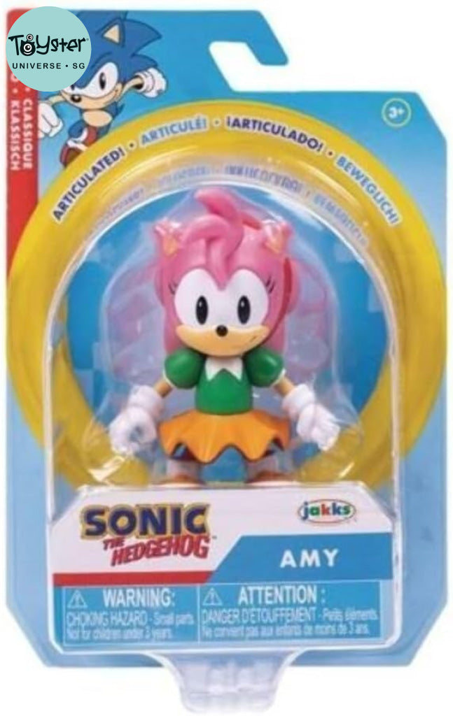 Sonic The Hedgehog Action Figure W19 2.5 Inch - Amy - Sonic