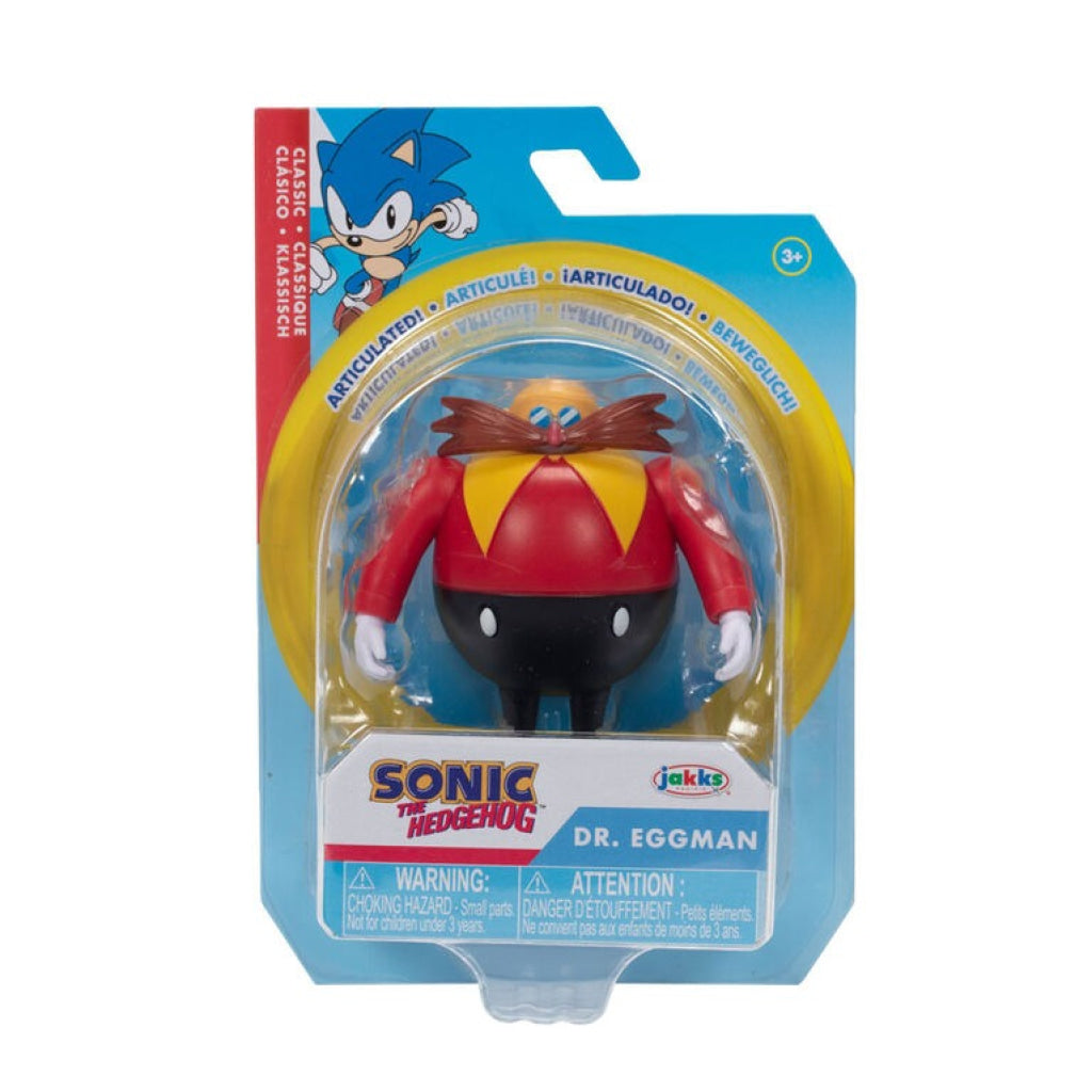 Sonic The Hedgehog Action Figure W19 2.5 Inch - Classic Dr Eggman - Sonic