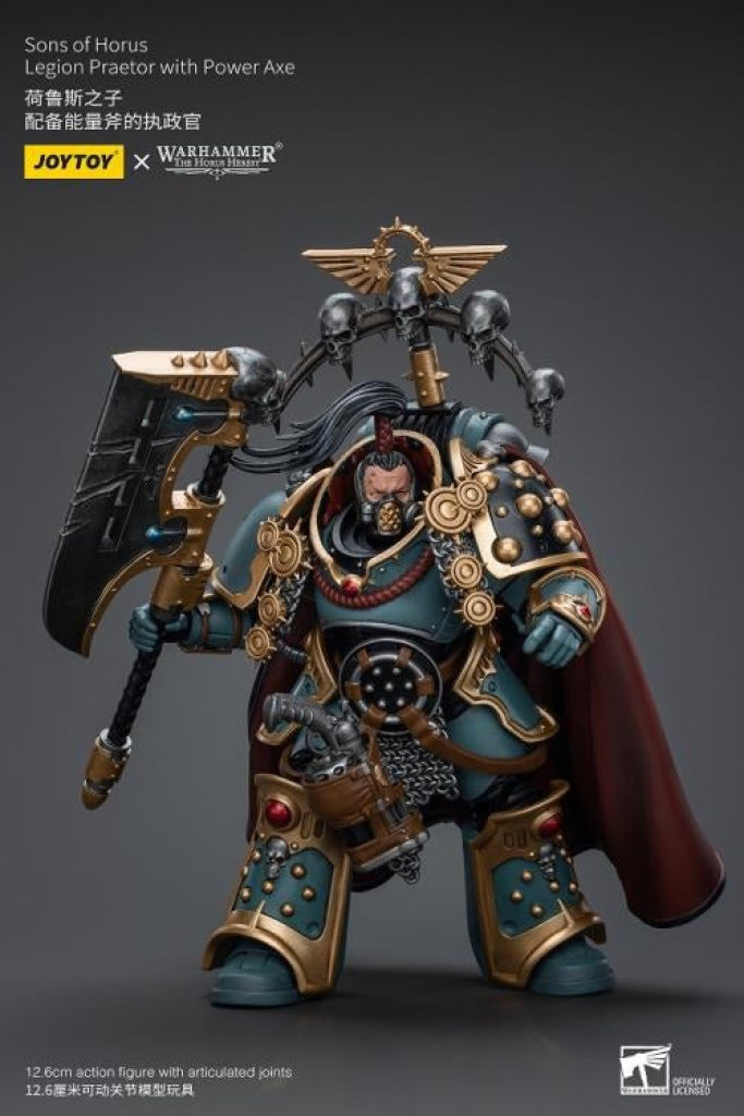 Sons Of Horus: Legion Praetor With Power Axe Jt9503 Warhammer 40K