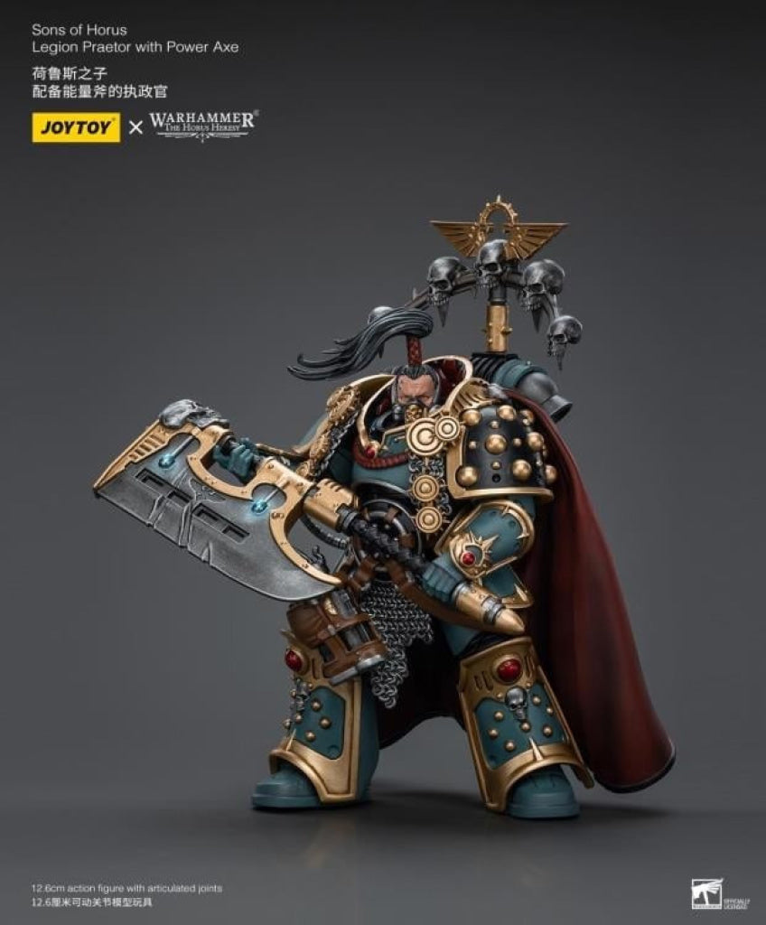 Sons Of Horus: Legion Praetor With Power Axe Jt9503 Warhammer 40K