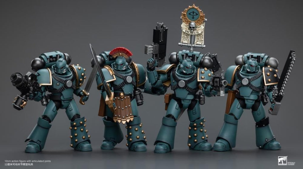 Sons Of Horus: Mkiv Tactical Squad Legionary With Flamer Jt9596 Warhammer 40K