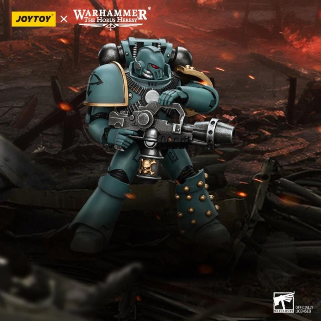 Sons Of Horus: Mkiv Tactical Squad Legionary With Flamer Jt9596 Warhammer 40K