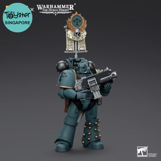 Sons Of Horus: Mkiv Tactical Squad Legionary With Legion Vexilla Jt9589 Warhammer 40K