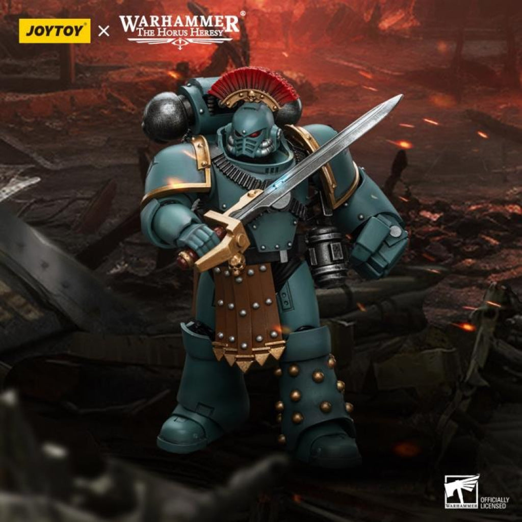 Sons Of Horus: Mkiv Tactical Squad Sergeant With Power Fist Jt9572 Warhammer 40K