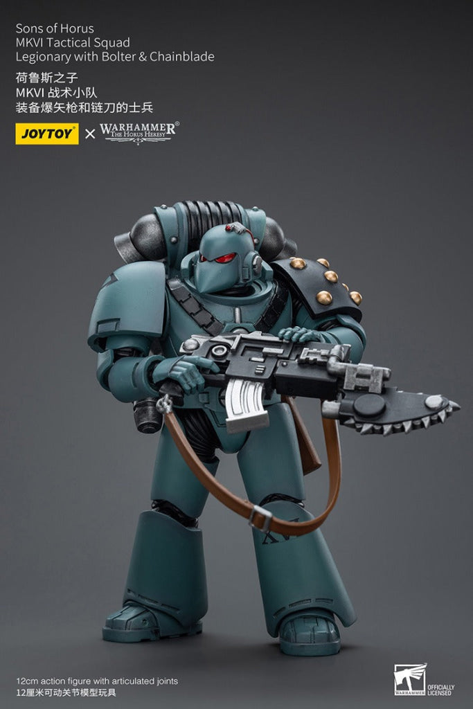 Sons Of Horus: Mkvi Tactical Squad Legionary With Bolter & Chainblade Jt00089 Warhammer 40K