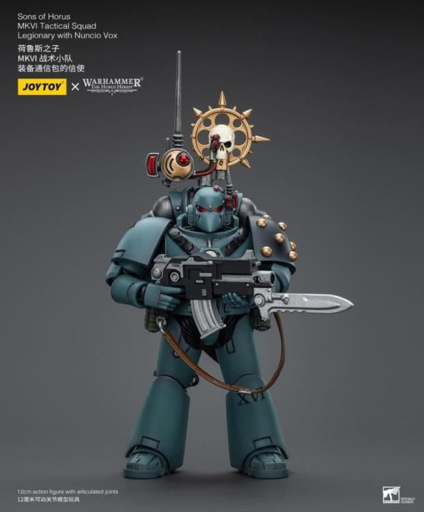 Sons Of Horus: Mkvi Tactical Squad Legionary With Nuncio Vox Jt9473 Warhammer 40K