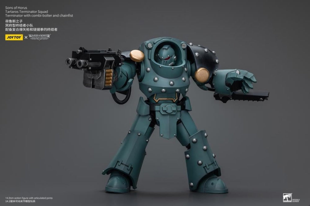 Sons Of Horus: Tartaros Terminator Squad With Combi-Bolter And Chainfist Jt7271 Warhammer 40K