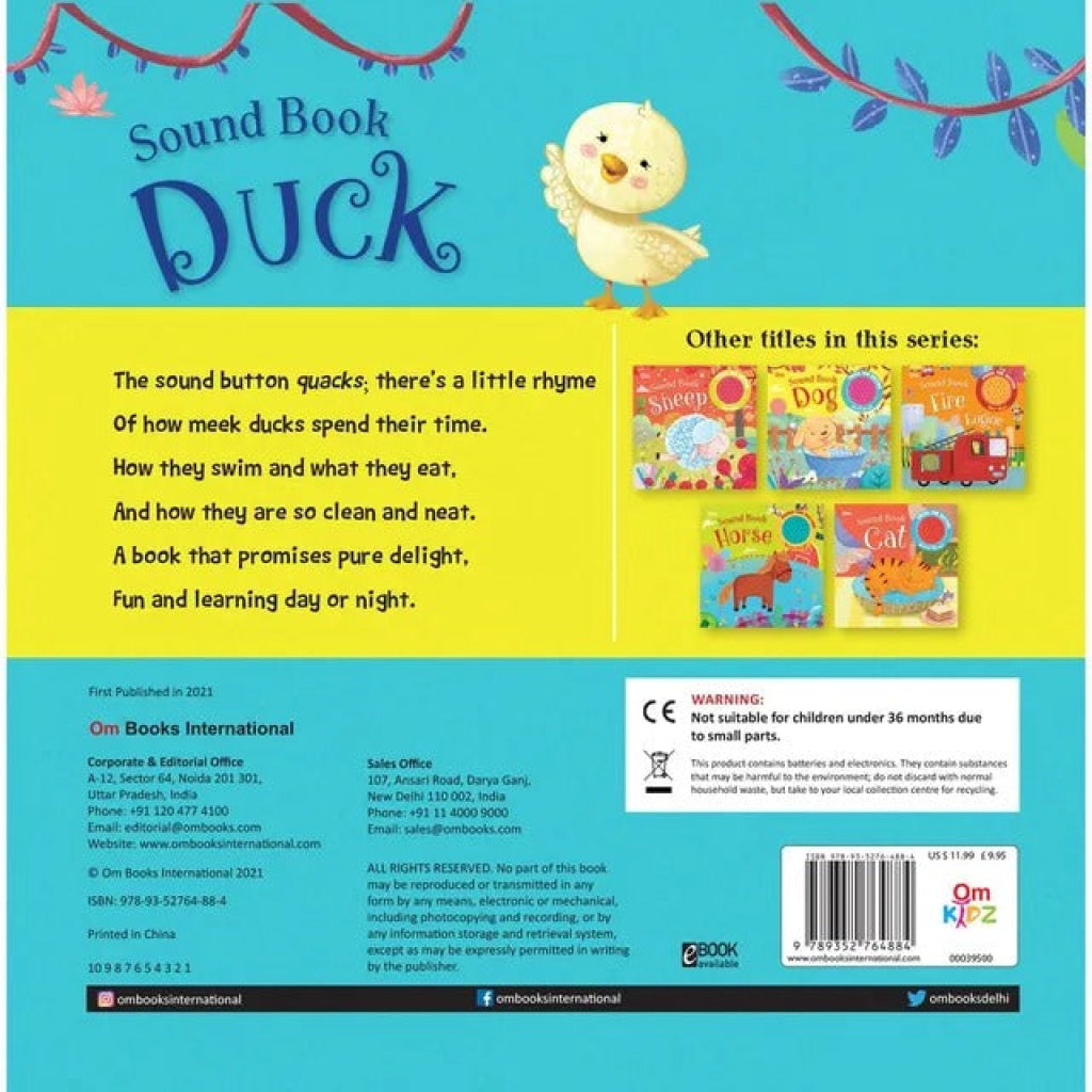 Sound Book Duck - OM Books