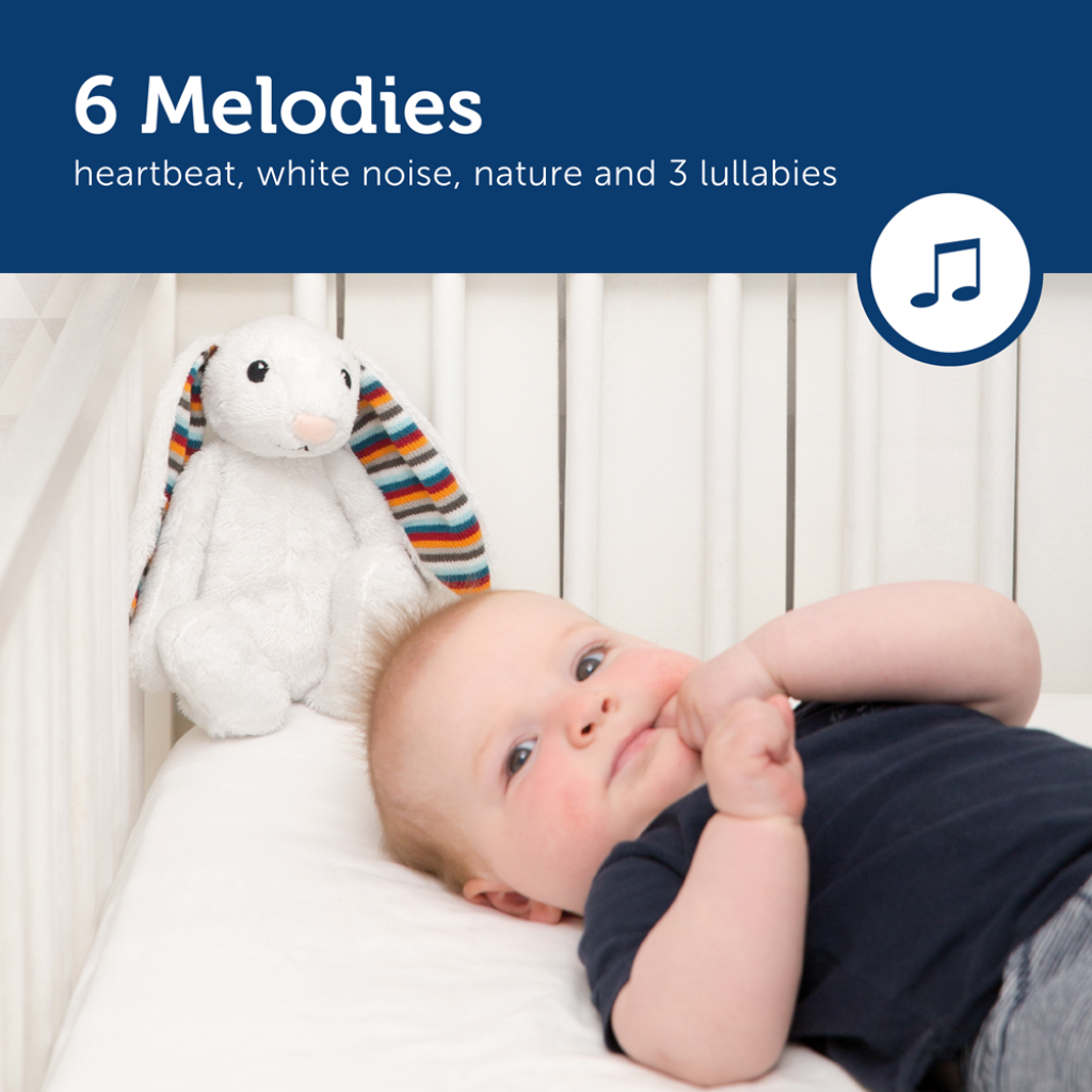 Sound Machine with Heartbeat Sounds - Bibi / Coco - Nightlight