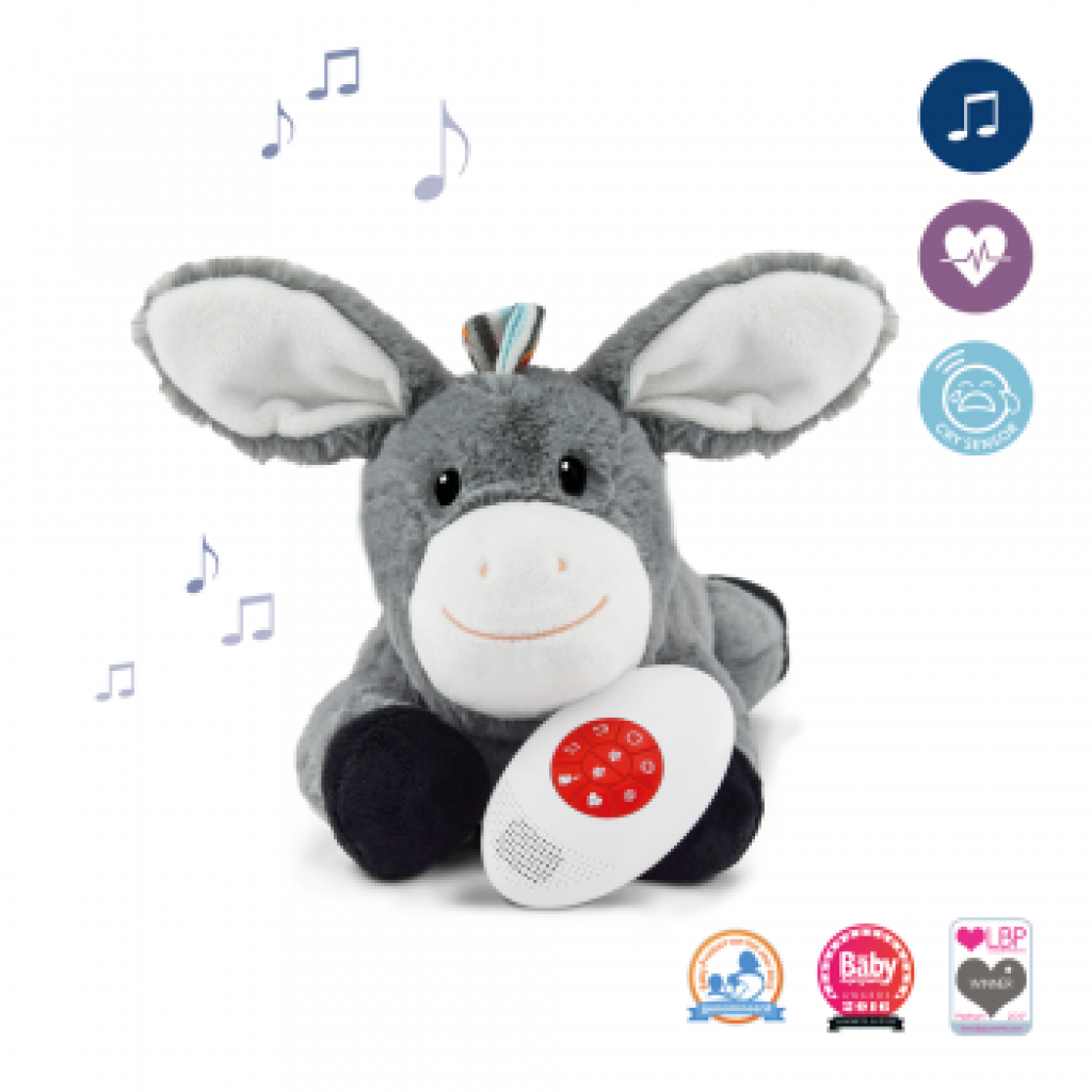 Sound Machine with Heartbeat Sounds - Dex / Liz / Don - Don the Donkey - Toy