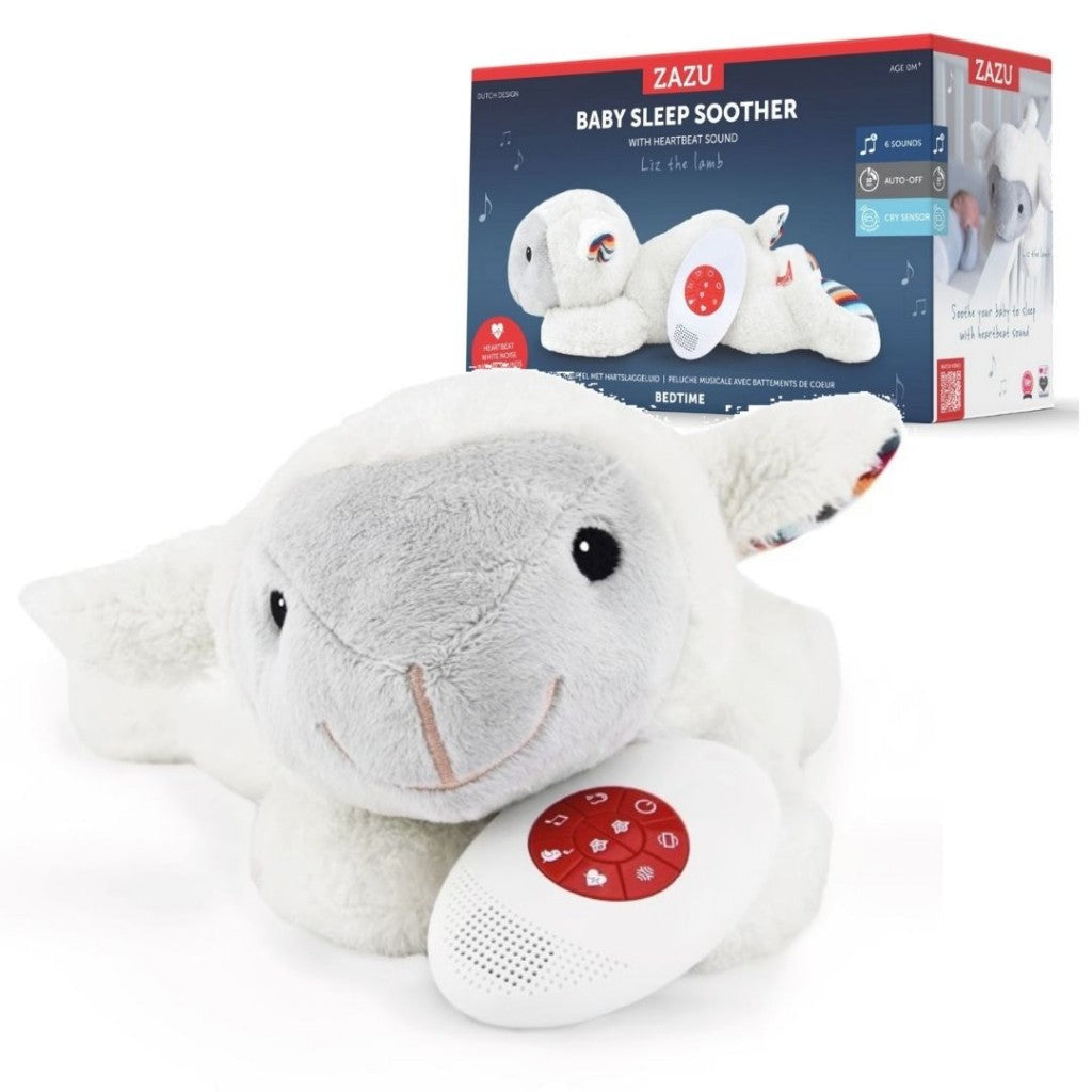 Sound Machine with Heartbeat Sounds - Dex / Liz / Don - Liz the Lamb - Toy