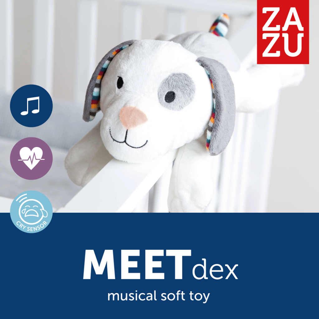 Sound Machine with Heartbeat Sounds - Dex / Liz / Don - Toy