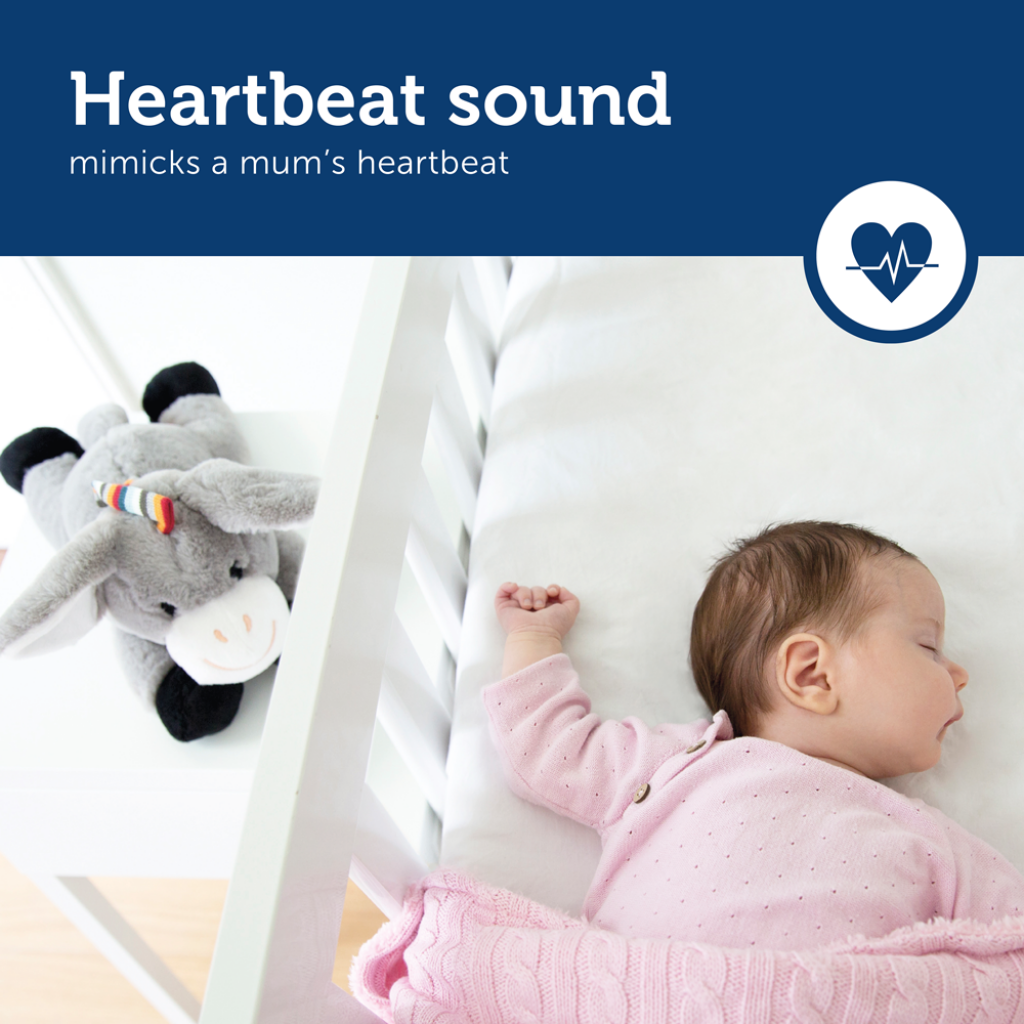 Sound Machine with Heartbeat Sounds - Dex / Liz / Don - Toy