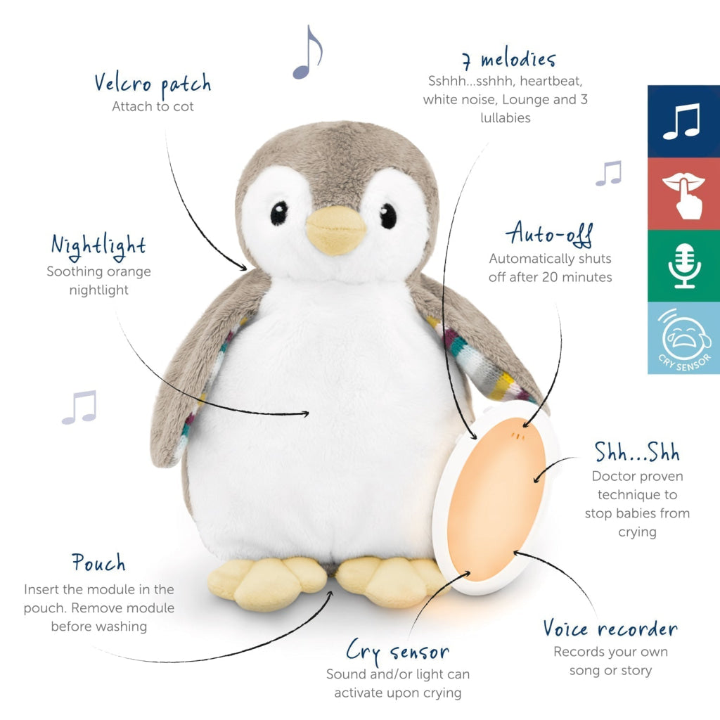 Sound Machine with Nightlight and Voice - Bruno / Phoebe - Baby & Toddler