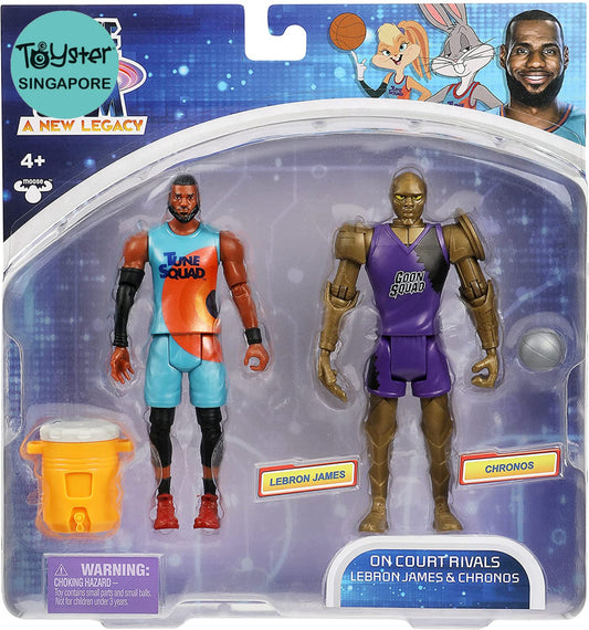 Space Jam A New Legacy Buddy Figure 2 Pack- Lebron & Chronos