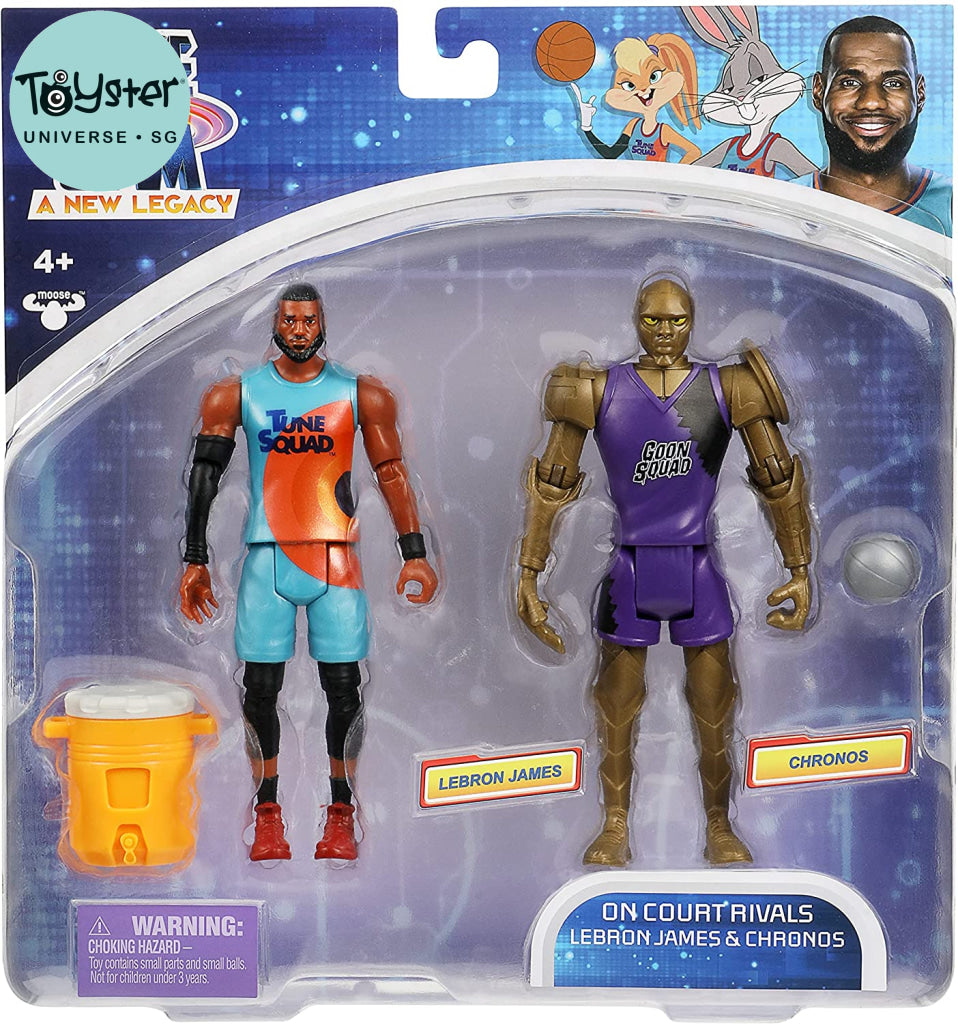 Space Jam A New Legacy Buddy Figure 2 Pack- Lebron & Chronos