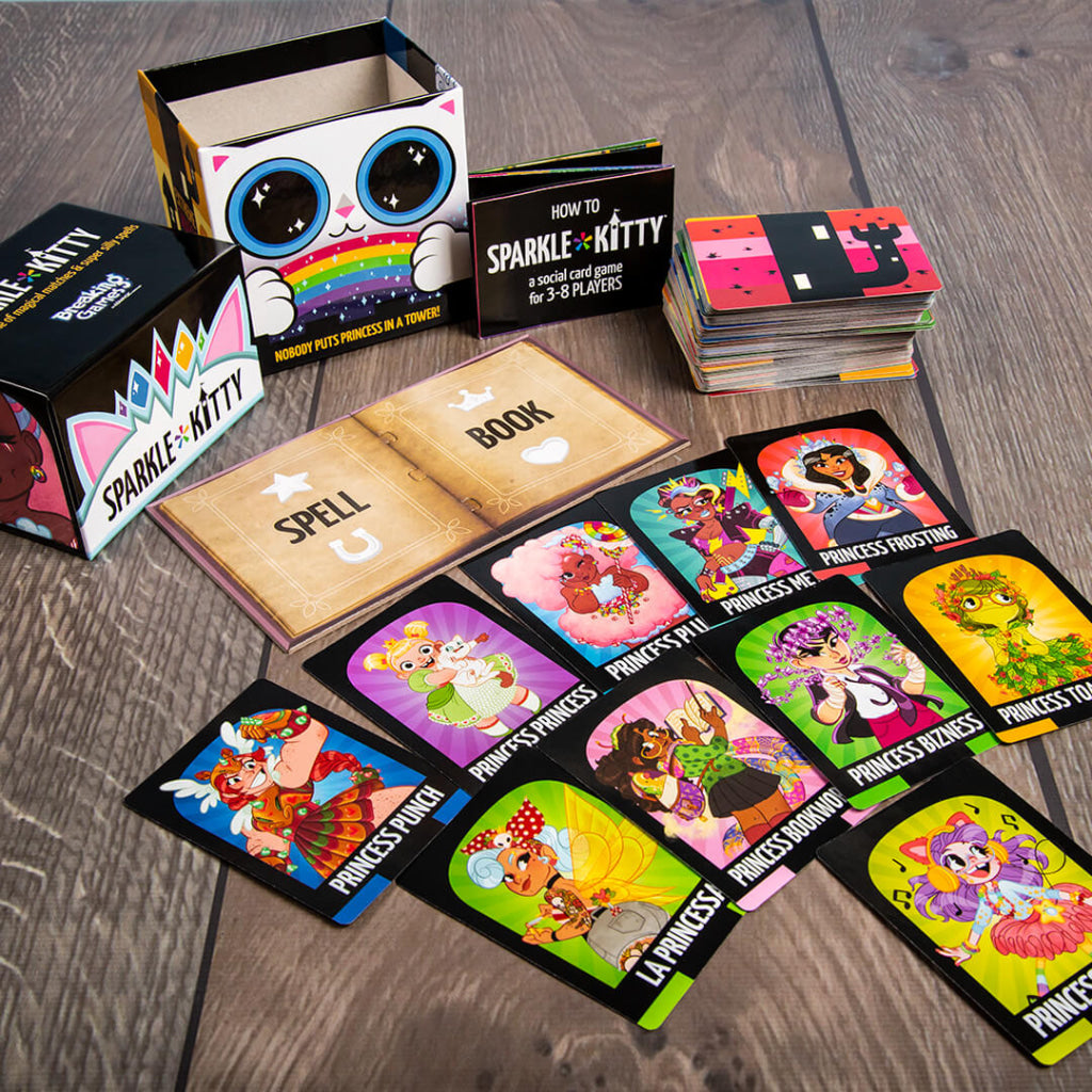 Sparkle*Kitty - Family-Friendly Pattern Recognition Card Game - Card Games