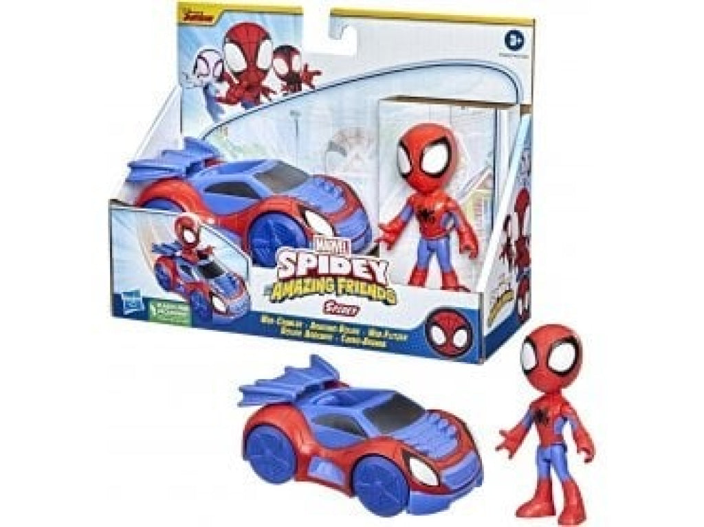 Spidey Amazing Friends Spidey Vehicle Figure - Marvel