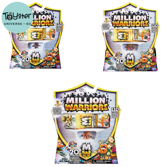 Spin Master Games Million Warriors Starter Pack 20 Pieces - Assorted