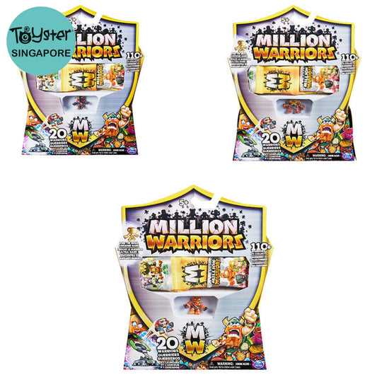 Spin Master Games Million Warriors Starter Pack 20 Pieces - Assorted