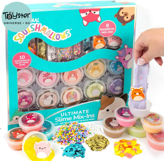 Squishmallows Original Ultimate Slime Mix’ins 10-Pack