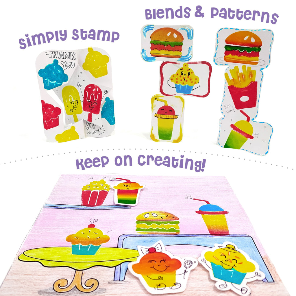 Stamp Art - Food - Stamp Art