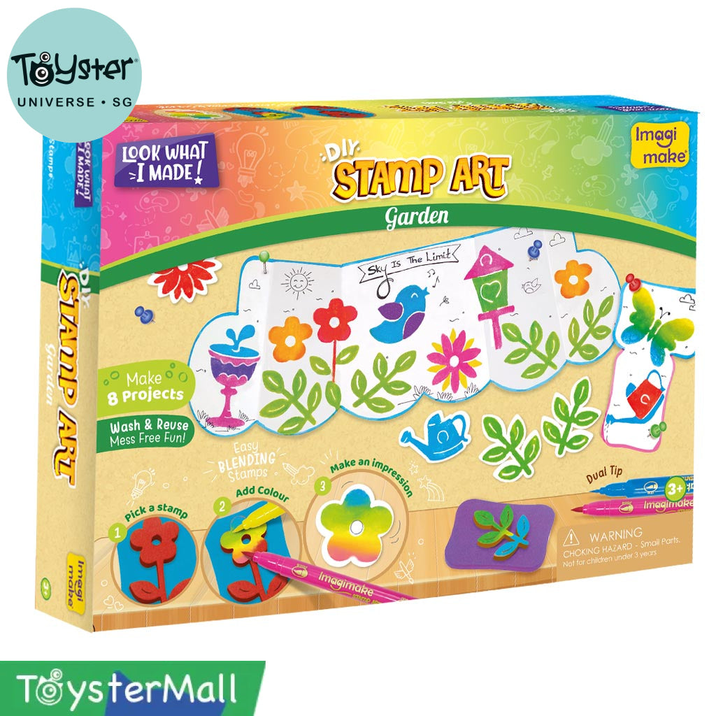 Stamp Art - Garden - Stamp Art