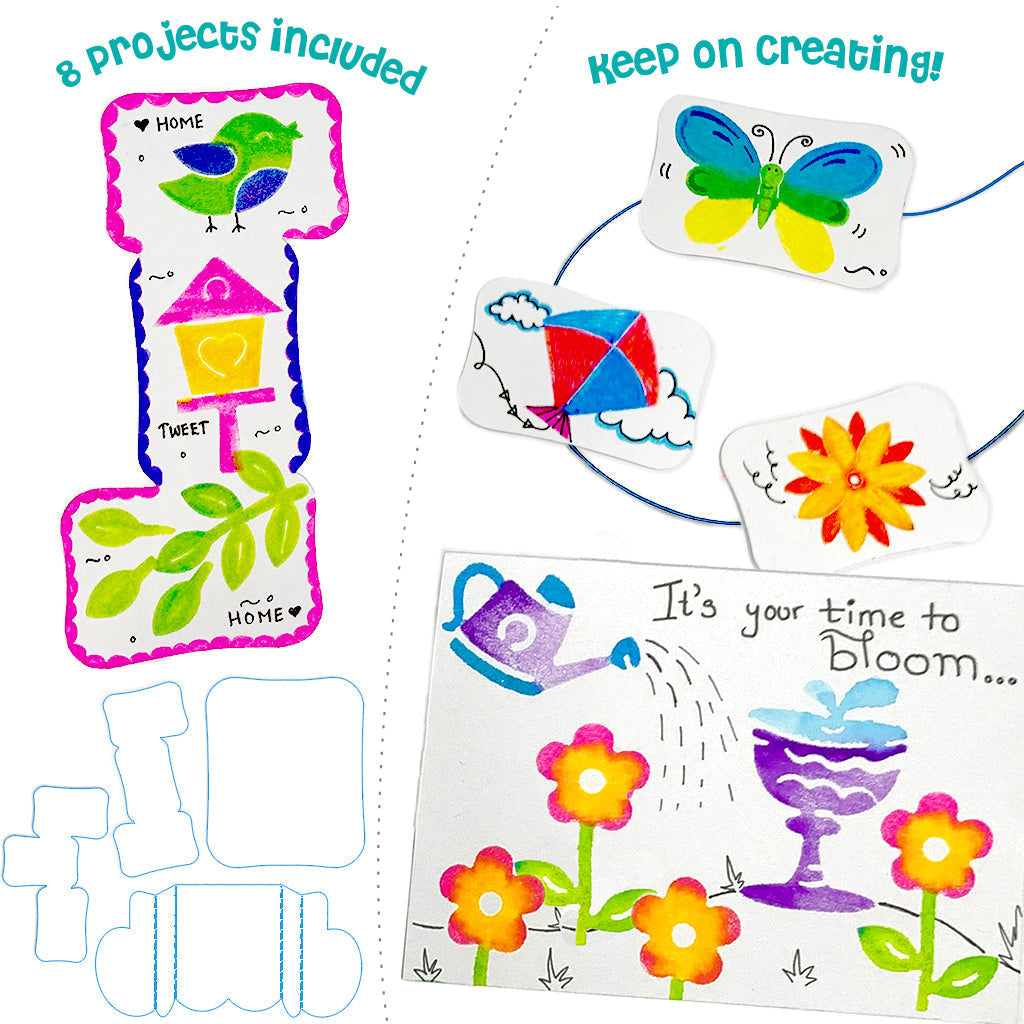 Stamp Art - Garden - Stamp Art