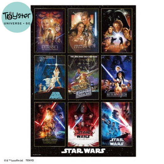 Star Wars Movie Poster Collection 1000 Piece Jigsaw Puzzle