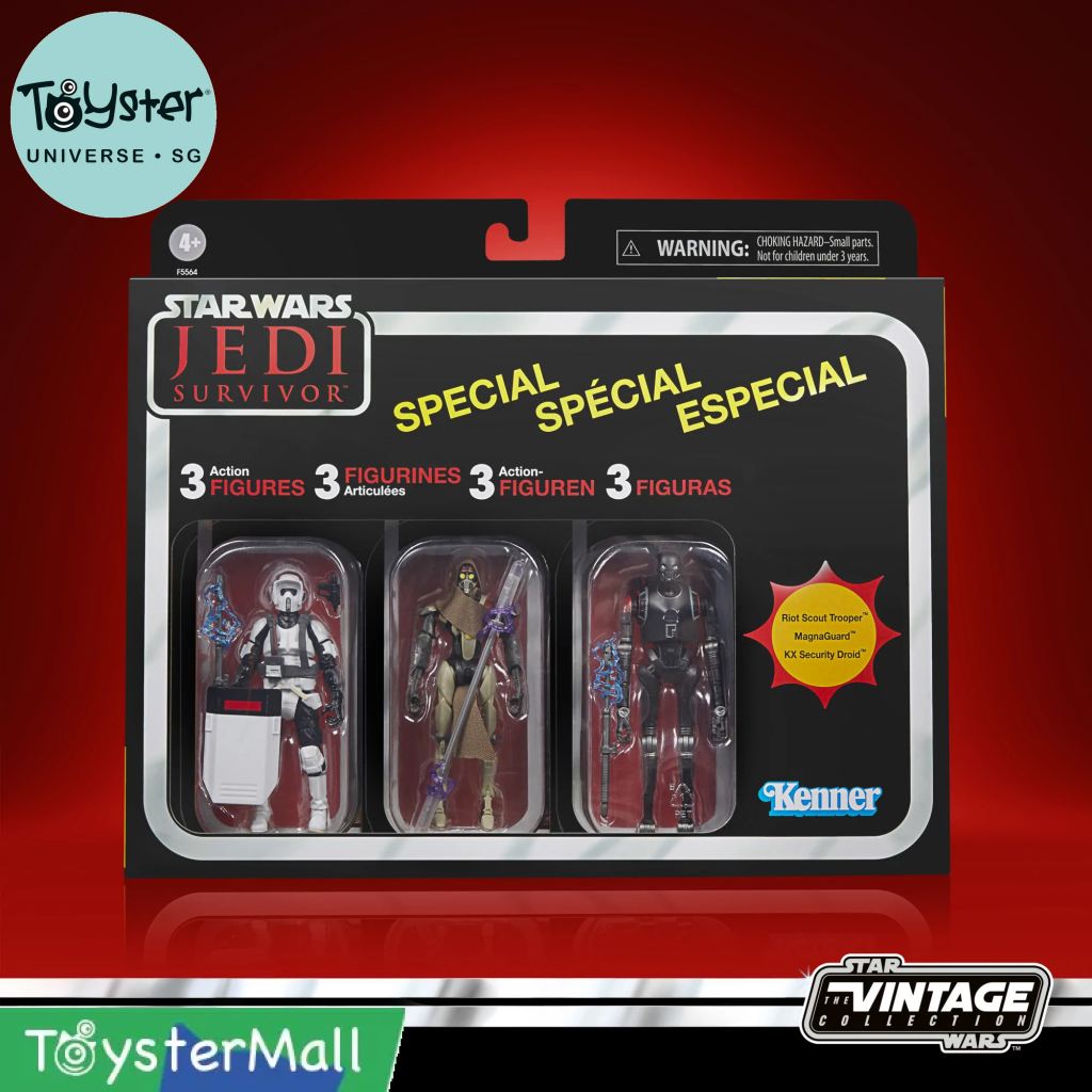 Star Wars The Vintage Collection Gaming Greats Jedi: Survivor Multipack