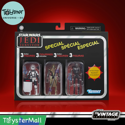 Star Wars The Vintage Collection Gaming Greats Jedi: Survivor Multipack