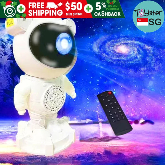 Starlight Astronaut Night Light Laser Ambiance Lamp Bluetooth Speaker