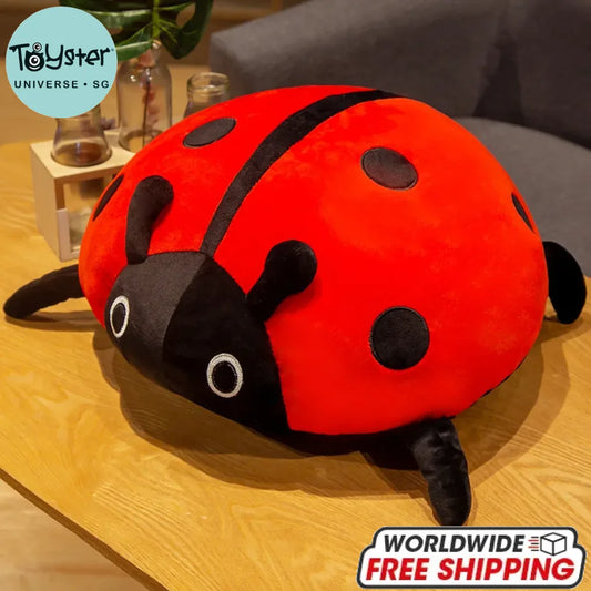 Stuffed Ladybug 40-80cm - red / 78-80cm
