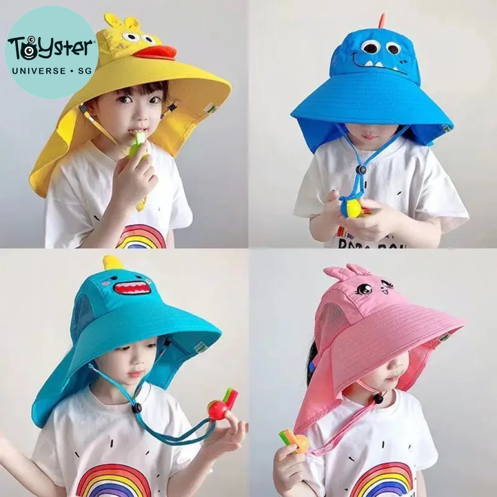 Summer Children Beach Hat Foldable Upf50 +