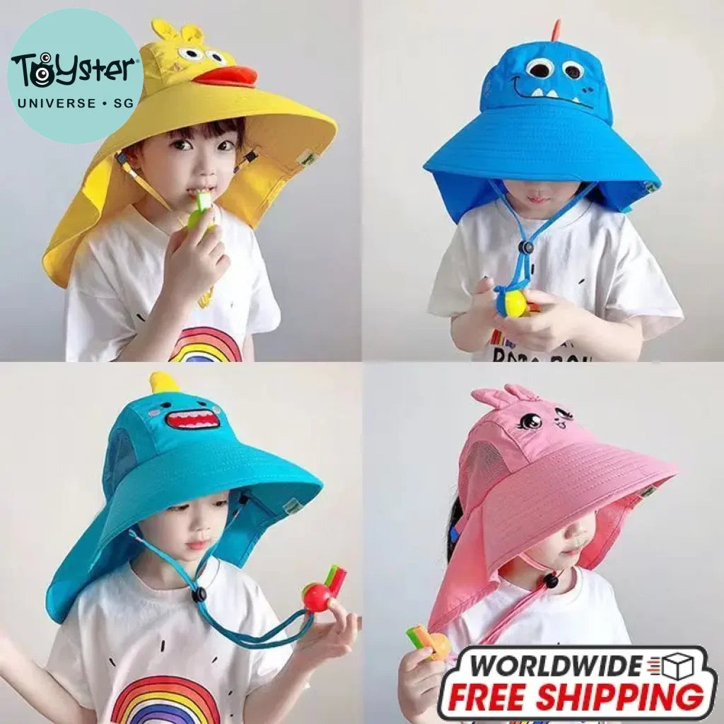 Summer Children Beach Hat Foldable Upf50 +