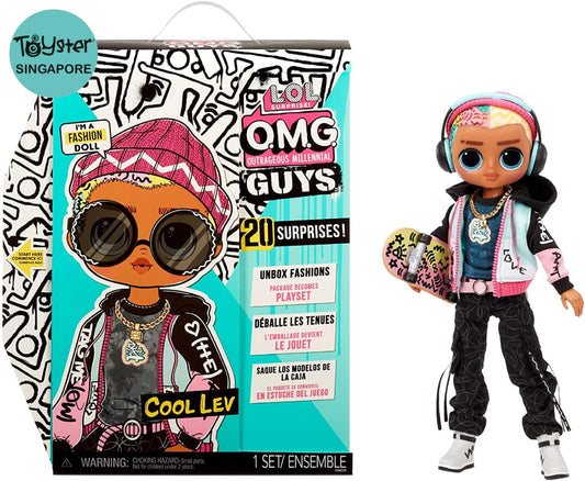 Surprise! O.m.g. Guy Cool Lev Fashion Doll L.o.l.