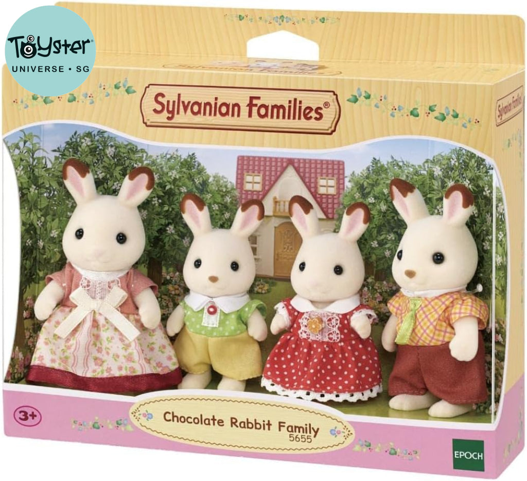 Sylvanian Families Chocolate Rabbit Family