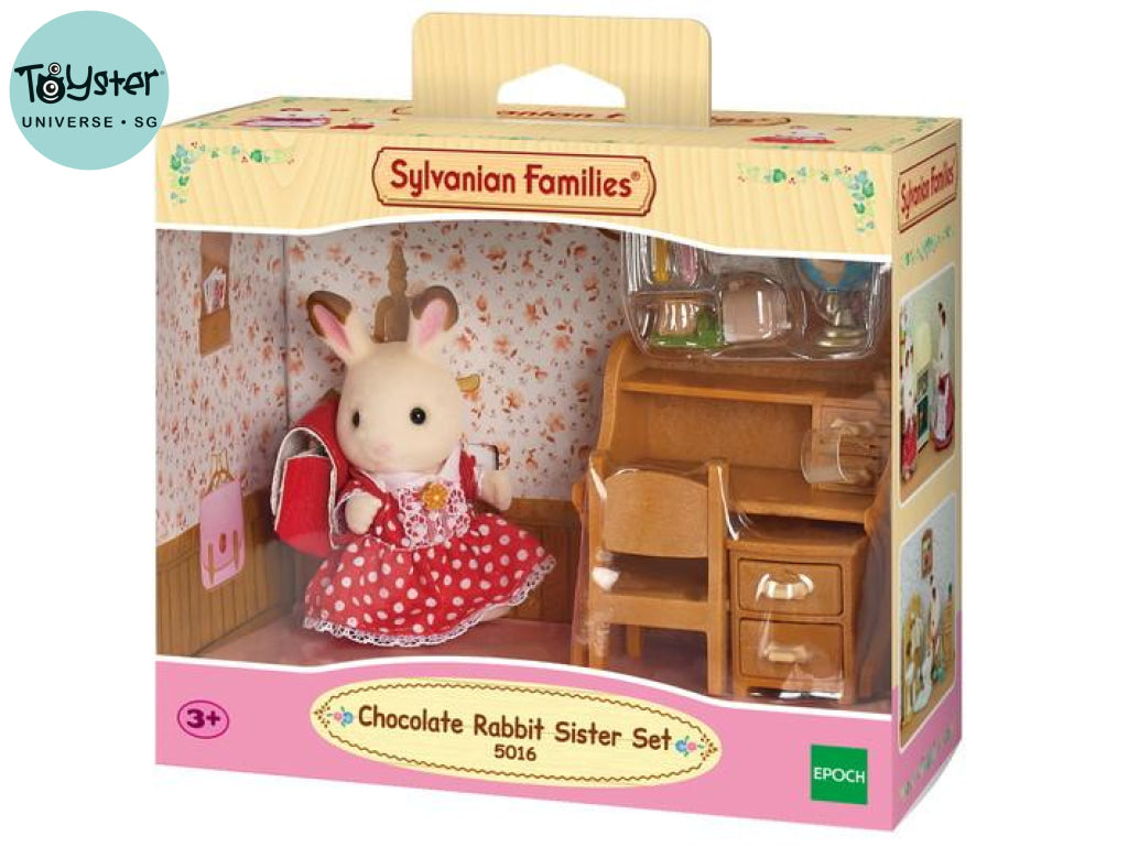 Sylvanian Families Chocolate Rabbit Sister Set