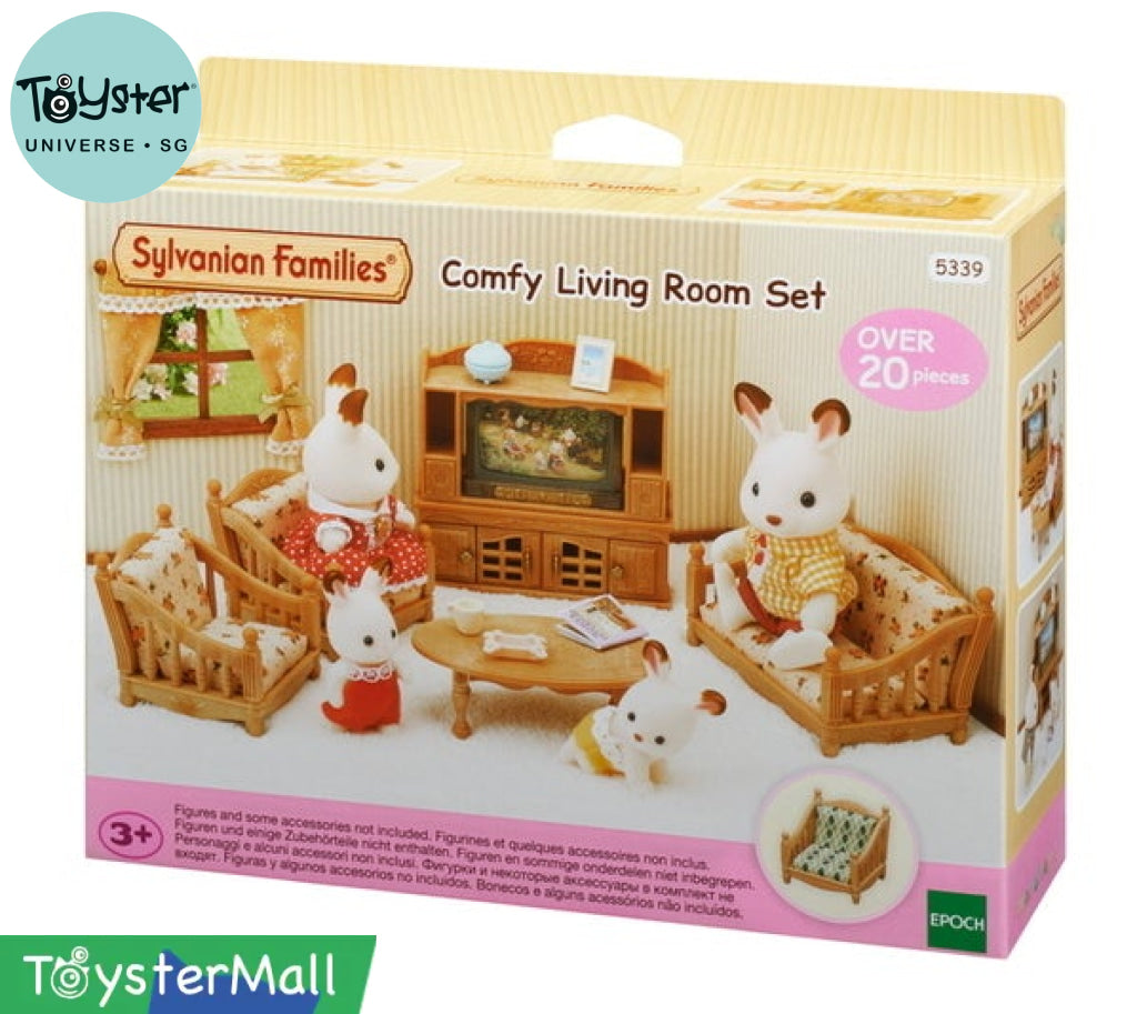 Sylvanian Families Comfy Living Room Set - Free Gift