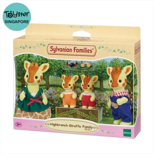 Sylvanian Families Highbranch Giraffe Family - Free Gift