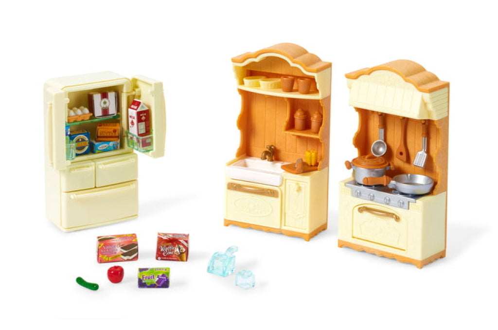 Sylvanian Families Kitchen Play Set - Free Gift