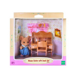 Sylvanian Families Mouse Sister With Desk Set